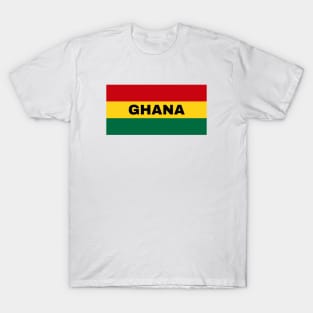 Ghana Flag Colors T-Shirt